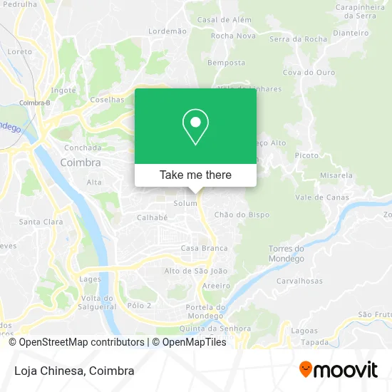 Loja Chinesa map
