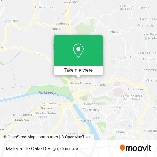 Material de Cake Design map