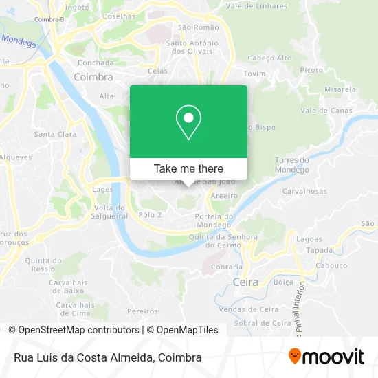 Rua Luis da Costa Almeida map