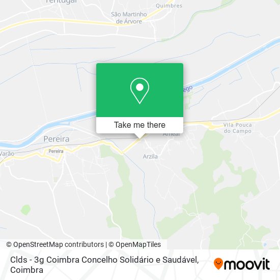 Clds - 3g Coimbra Concelho Solidário e Saudável map