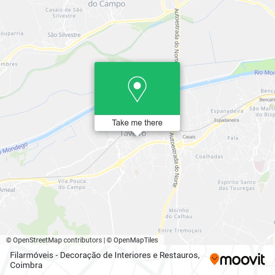 Filarmóveis - Decoração de Interiores e Restauros mapa