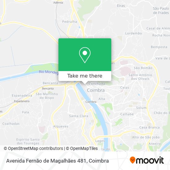 Avenida Fernão de Magalhães 481 map