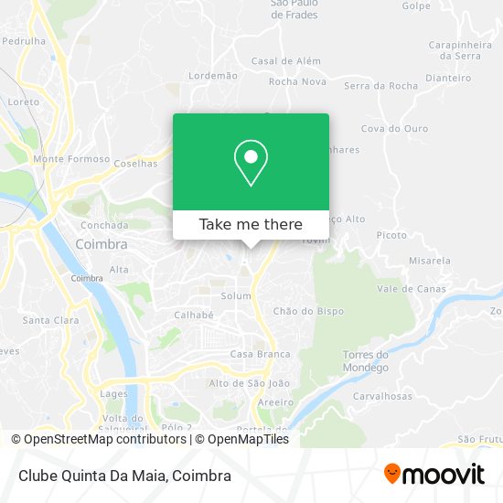 Clube Quinta Da Maia map