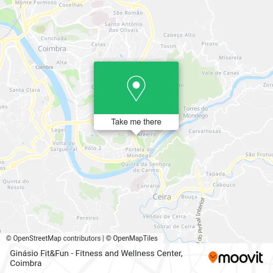 Ginásio Fit&Fun - Fitness and Wellness Center map