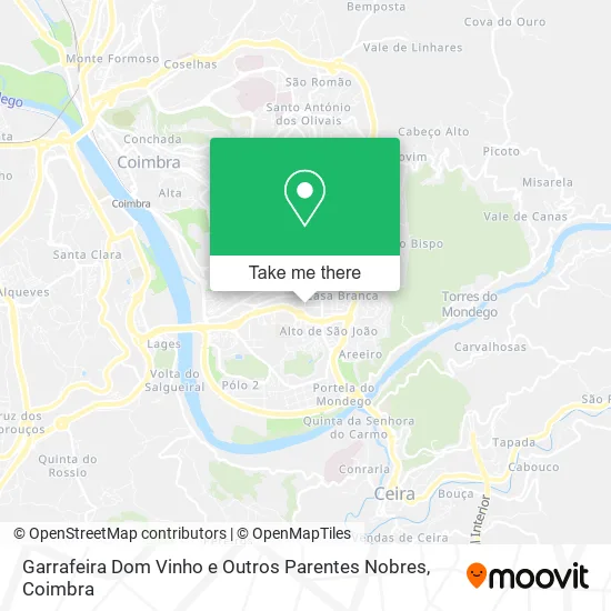 Garrafeira Dom Vinho e Outros Parentes Nobres map