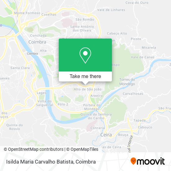 Isilda Maria Carvalho Batista map