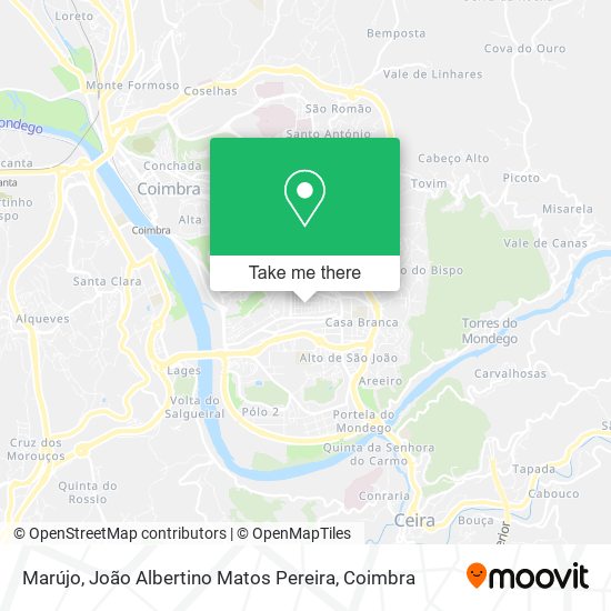 Marújo, João Albertino Matos Pereira map