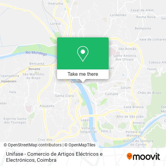 Unifase - Comercio de Artigos Eléctricos e Electrónicos map
