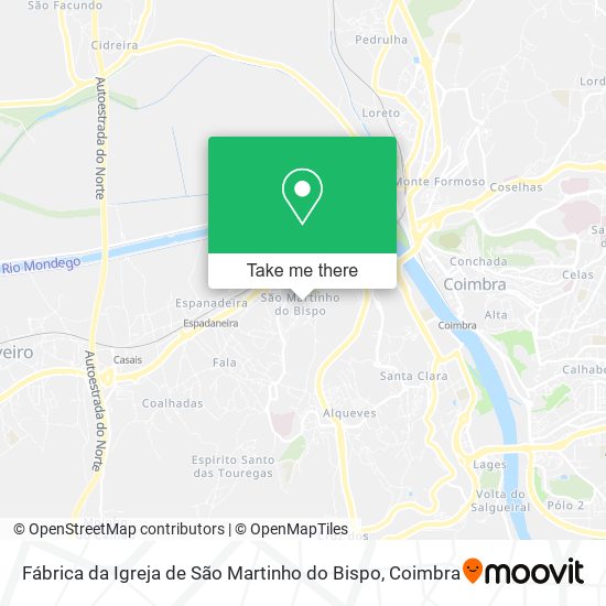 Fábrica da Igreja de São Martinho do Bispo map