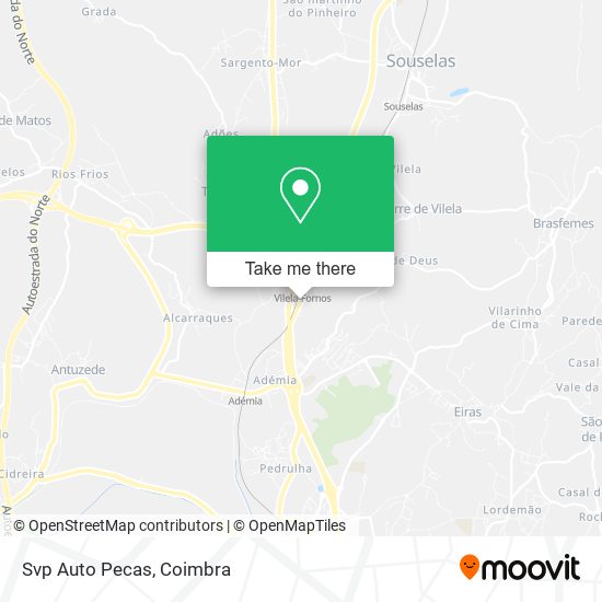 Svp Auto Pecas map