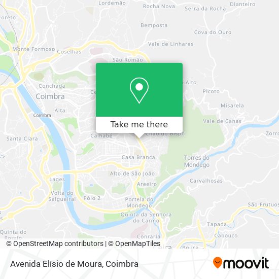 Avenida Elísio de Moura map