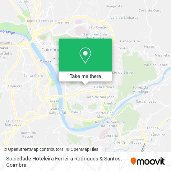 Sociedade Hoteleira Ferreira Rodrigues & Santos map