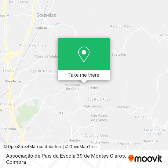 Associação de Pais da Escola 39 de Montes Claros map