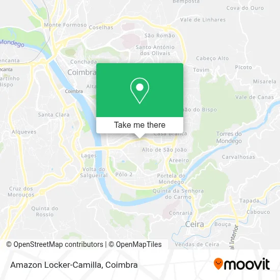 Amazon Locker-Camilla map