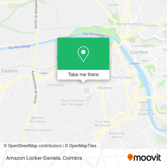 Amazon Locker-Daniela map