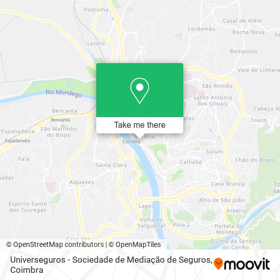 Universeguros - Sociedade de Mediação de Seguros map