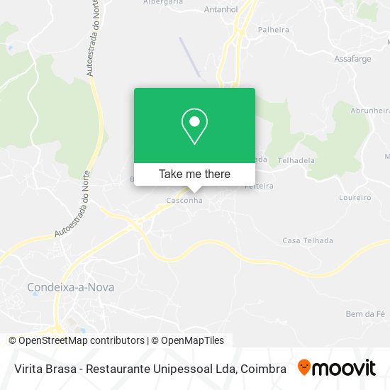 Virita Brasa - Restaurante Unipessoal Lda map