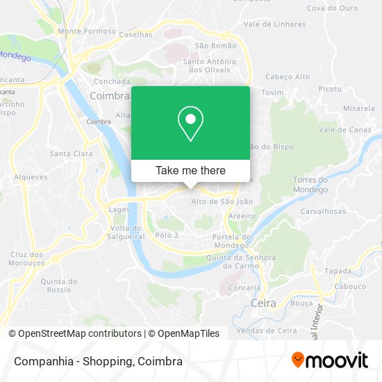 Companhia - Shopping mapa