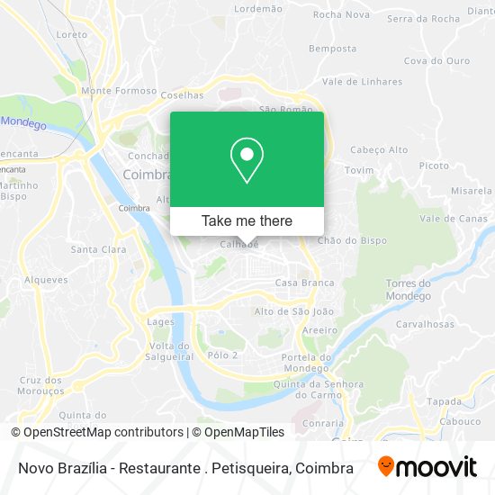 Novo Brazília - Restaurante . Petisqueira map