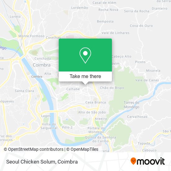 Seoul Chicken Solum mapa