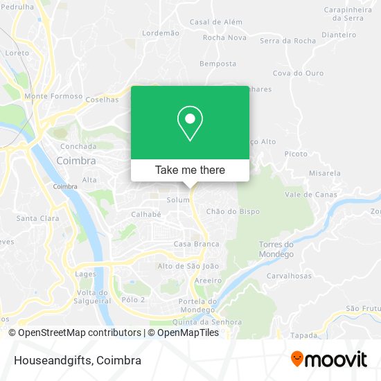 Houseandgifts mapa