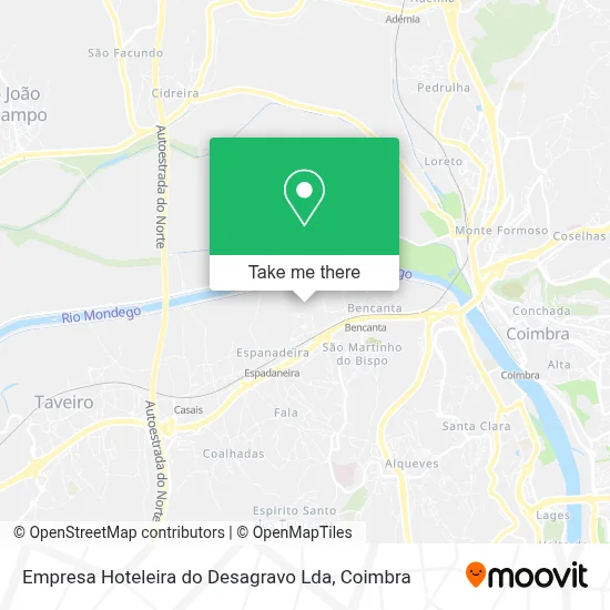 Empresa Hoteleira do Desagravo Lda map
