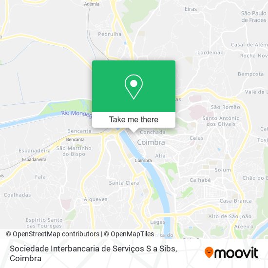 Sociedade Interbancaria de Serviços S a Sibs map