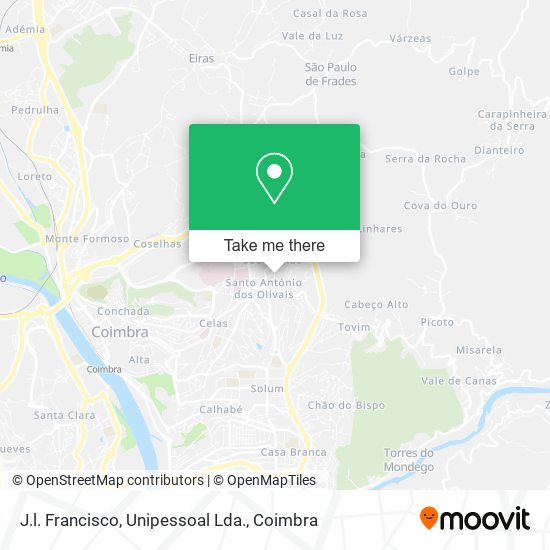 J.l. Francisco, Unipessoal Lda. mapa