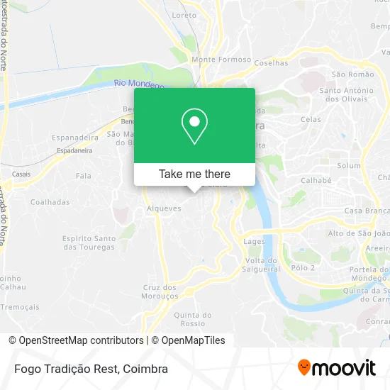 Fogo Tradição Rest map