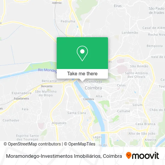 Moramondego-Investimentos Imobiliários map