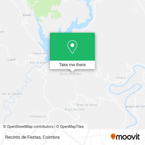 Recinto de Festas map