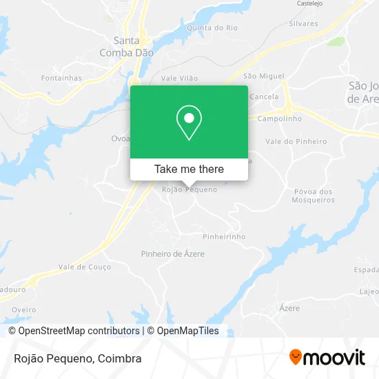 Rojão Pequeno map