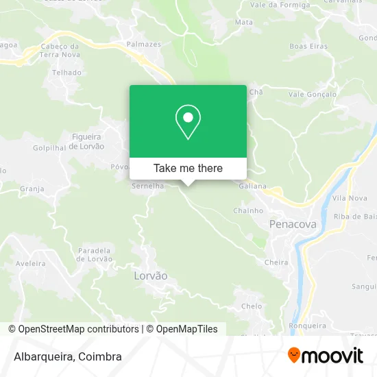 Albarqueira map