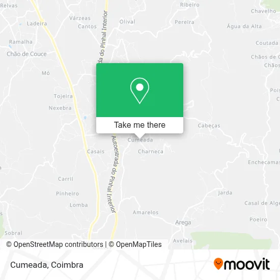 Cumeada map