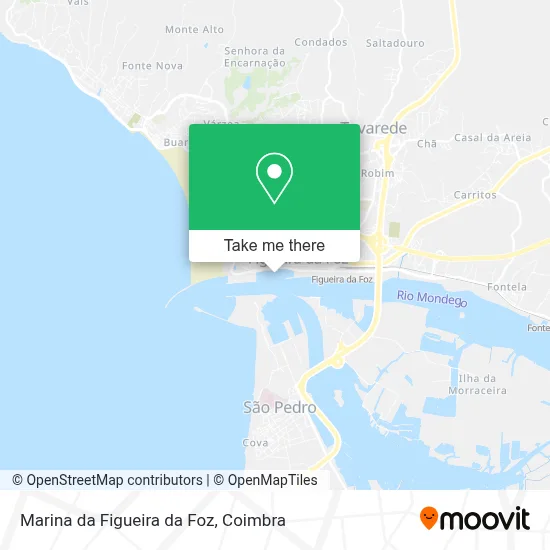 Marina da Figueira da Foz map