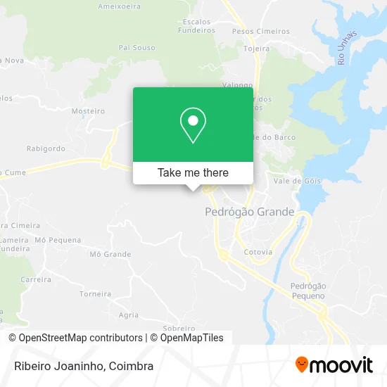 Ribeiro Joaninho map