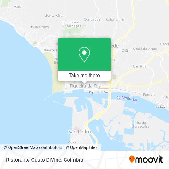 Ristorante Gusto DiVino map