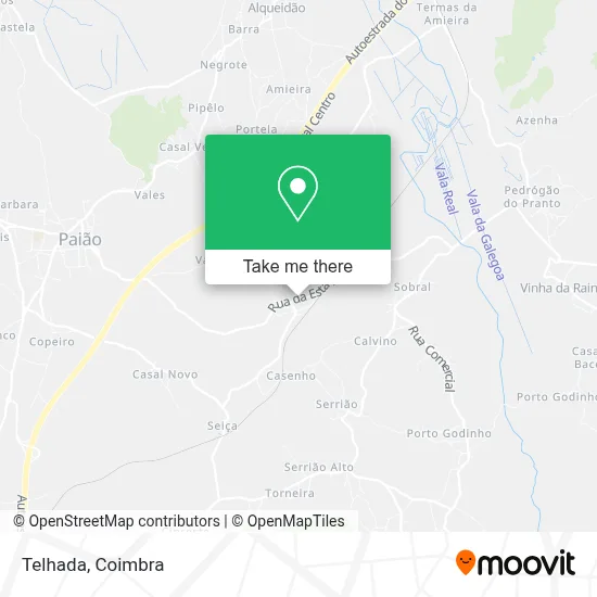 Telhada map