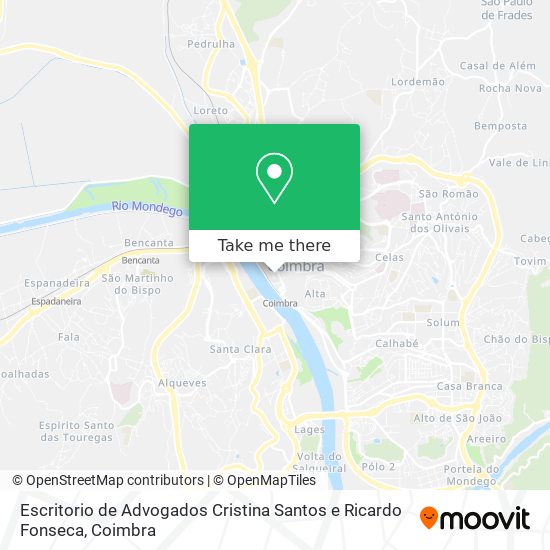 Escritorio de Advogados Cristina Santos e Ricardo Fonseca map