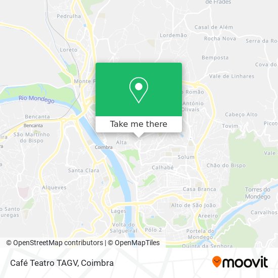 Café Teatro TAGV map