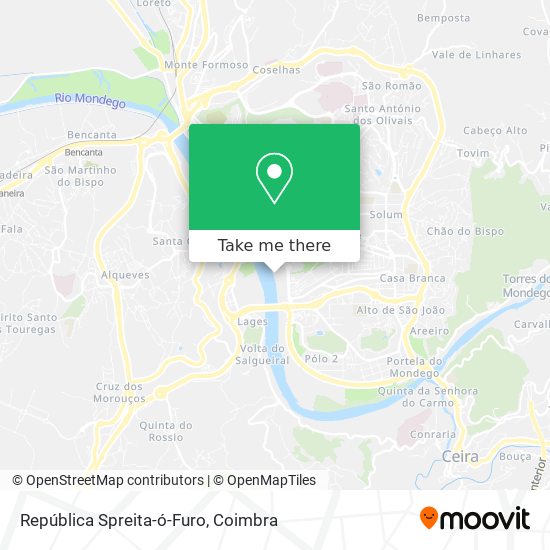República Spreita-ó-Furo map
