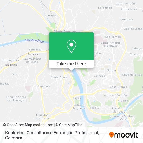 Konkrets - Consultoria e Formação Profissional mapa