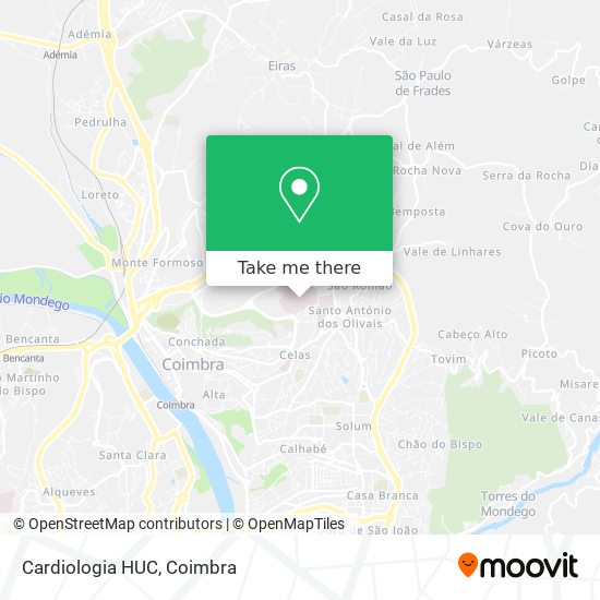 Cardiologia HUC map