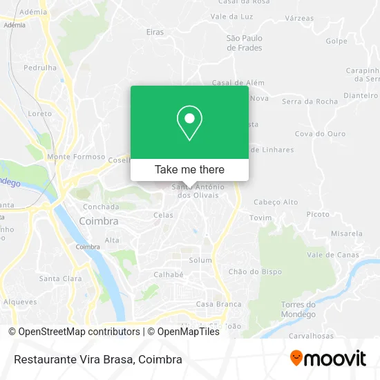 Restaurante Vira Brasa map