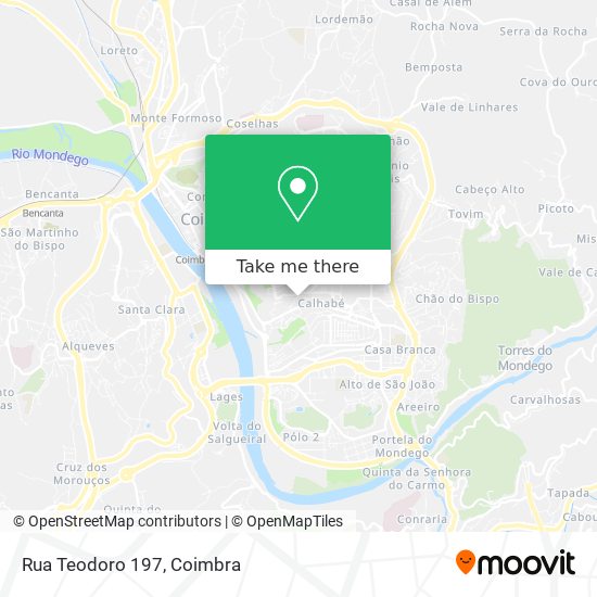 Rua Teodoro 197 map