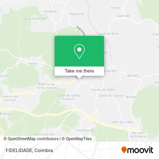 FIDELIDADE map