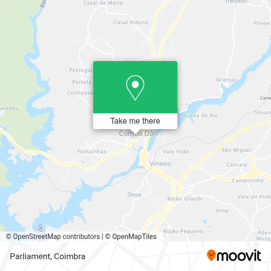 Parlamento map