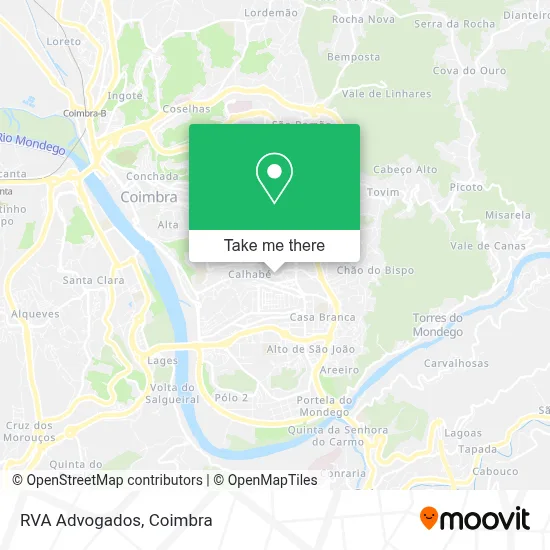 RVA Advogados map