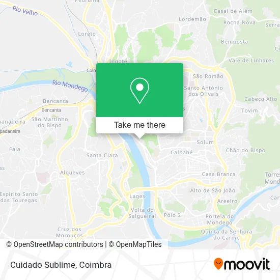 Cuidado Sublime map