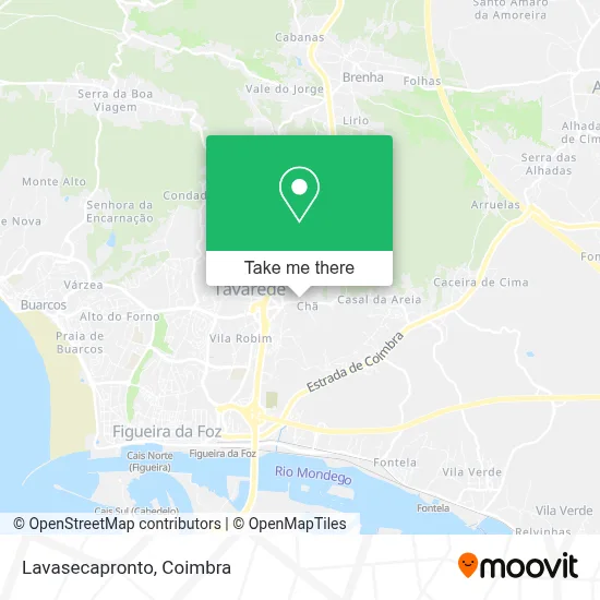 Lavasecapronto map
